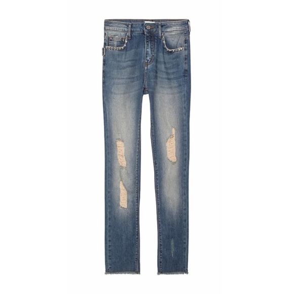 Zadig & Voltaire Eva Use Bleu Jeans. - Picture 4 of 9